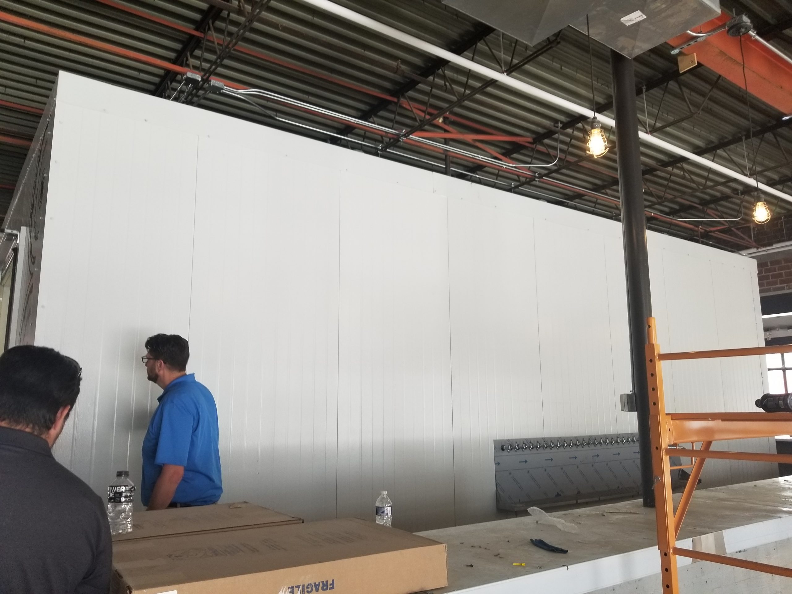 Commercial Walk In Beer Cooler Construction